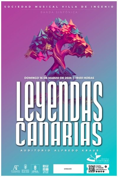 Concierto Leyendas Canarias16 de marzo 2025Auditorio Alfredo Kraus19:00 Horas